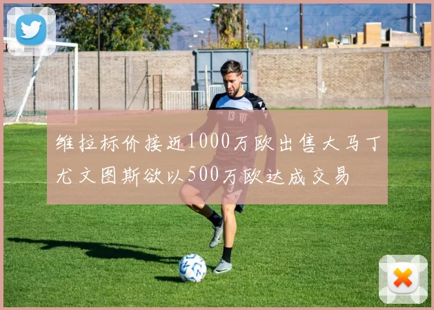 维拉标价接近1000万欧出售大马丁尤文图斯欲以500万欧达成交易